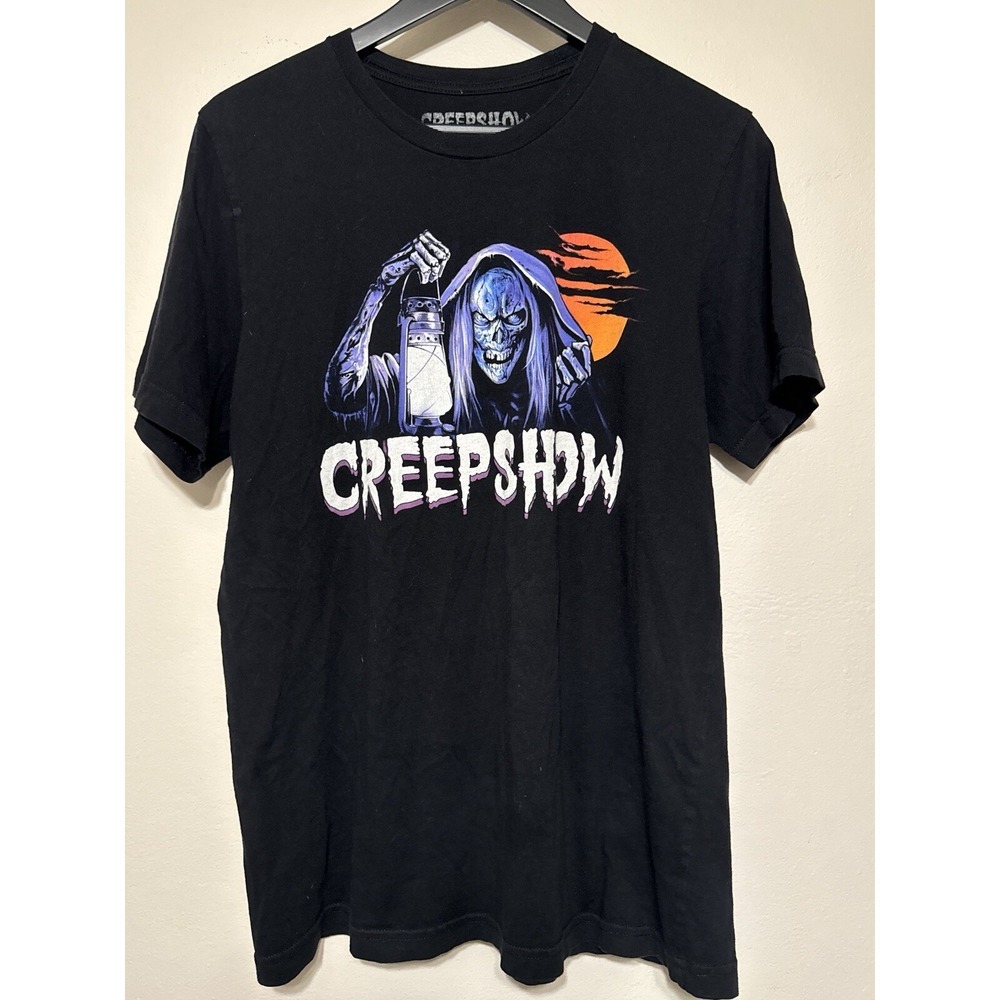 Fright Rags Creepshow Horror Movie T Shirt Black Graphic Tee Size L